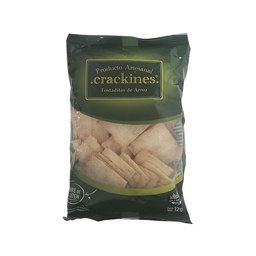 Tostaditas de Arroz Crackines 120 g. Sin Tacc