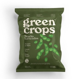 Snacks de Arvejas Al Dijon Green Crops 95 g.