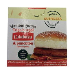 Medallón Trigo Burgol Nutrileza Caja 360 g.