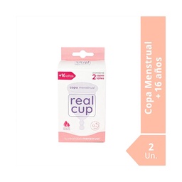 Copa Menstrual Real Cup Talle 0 y 1 x 2 uni