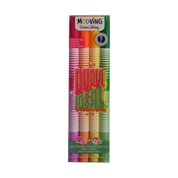 Resaltador Doble Mooving Coloring Duo x 4 uni