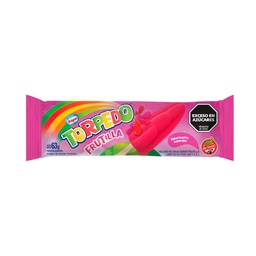 Helado de Agua Torpedo Sabor Limón y Frutilla Slime 54 g.