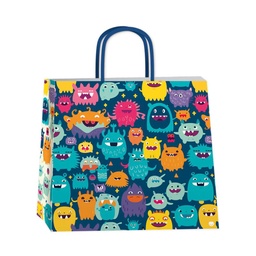 Bolsa Regalo Grande Little Monster 30X12x30 cm