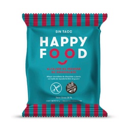 Alfajor Happy Food de Chocolate 50 g. x 3 uni