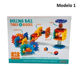 Juego de Encastre Rolling Ball de 49 Piezas