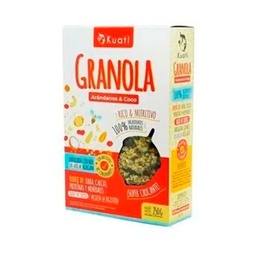 Granola Kuati Sabor Coco y Arándanos 250 g.