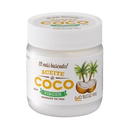 Aceite de Coco God Bless You Virgen 225 cc.