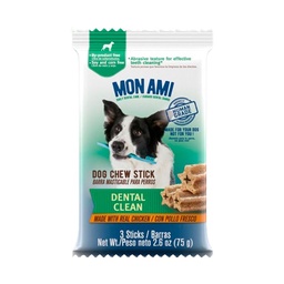 Snack para Perro Mon Ami Dental Clean 75 Grs