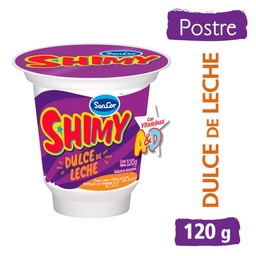 Postre de Dulce de Leche Shimy Vit en Pote 120 g.