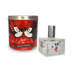 Perfume en Lata Mickey y Minnie Disney 50 cc.