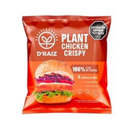 D Raiz Plant Chicken Crispy 2 uni 120 g.