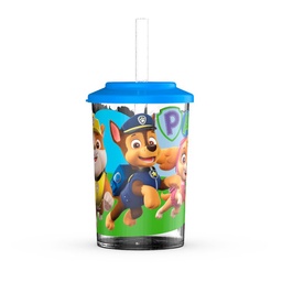 Vaso Belgioco con Tapa Sorbete Paw Patrol