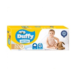 Pañales Talle g Duffy Hiperpack 32 uni