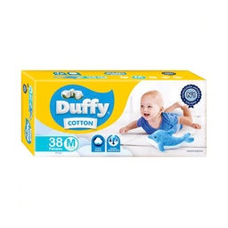 Pañales Talle m Duffy Hiperpack 38 uni