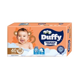 Pañal Duffy Premium Cotton Talle m 40 uni