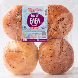 Pan de Hamburguesas de Papa con Sésamo 300 g.