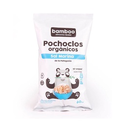 Pochoclo Orgánico Bamboo Sal Marina Pack 60 Grs