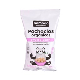 Pochoclo Orgánico Bamboo Sweet Salty Pack 80 Grs