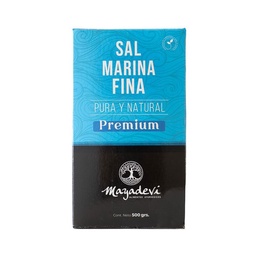 Sal Marina Fina Pura Mayadevi en Caja 500 g.