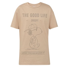 Remeron Manga Corta Estampado Snoopy