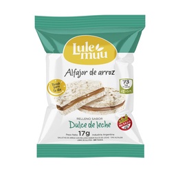 Alfajor de Arroz Lulemuu Negro 15 g.