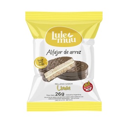 Alfajor de Arroz Lulemuu Relleno de Limón 22 g.