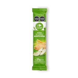 Barra de Cereal Carrefour Classic Manzana 21 g.