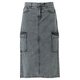 Pollera Cargo Jean Tex