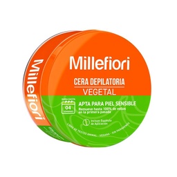 Cera Depilatoria Tarro Vegetal Millefiori 200 g.