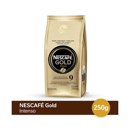 Café Tostado y Molido Nescafé® Gold Intenso Softpack 250 g.