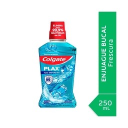 Enjuague Bucal Colgate Ice Infinity Plax 250 cc.