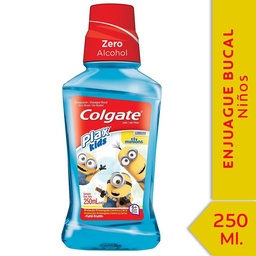 Enjuague Bucal Colgate Plax Minions 250 cc.