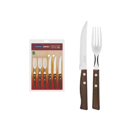 Set de Cubiertos Tramontina Polywood x 12