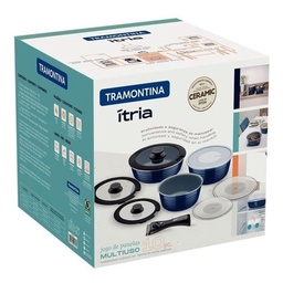 Bateria de Cocina Tramontina Itria Multiuso 10 Pieza Ceramic