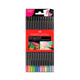 Lápices Colores Faber Castell Supersoft 6Past 6Neo