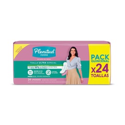 Toalla Plenitud Femme Ultra Especial 24 uni