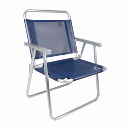 Silla Oversize Mor de Aluminio Azul