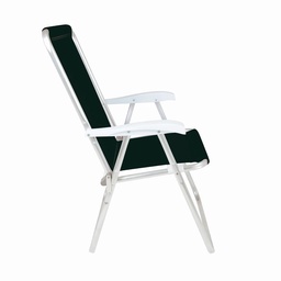 Silla Mor Alta Conforto Sannet de Aluminio Negro