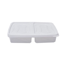 Pote Plasutil Rectangular 2 Divisiones 1100 ml