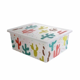 Organizador Plástico 17 l. Cactus 1 u.