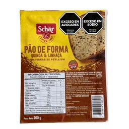 Pan Sin Tacc Schar con Quinoa 200 g.