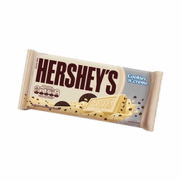 Tableta de Chocolate Blanco Hershey's Cookies N Creme 87 g.