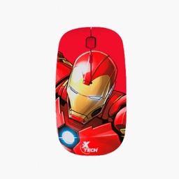 Mouse Bluetooth Xtech Marvel Avengers Iron Man