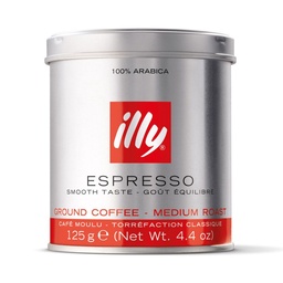 Café Molido Tostado Illy Lata 125 g.