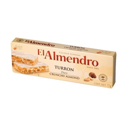 Turrón Duro El Almendro 75 g.