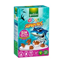 Cereal Gullón Sharkies 250 g. Sin Tacc