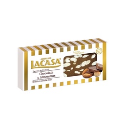 Turrón Chocoalmendras Lacasa 250 g.