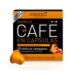 Cápsulas de Cafe Viaggio Caramello Espresso x 10 uni