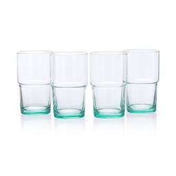 Vaso Pasabahce Reciclado Verde 440 cc x 4 uni