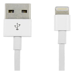 Cable Argomtech Lightning A Usb 3 Metros Blanco